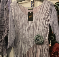 Lee Anderson Silver Rose Dress